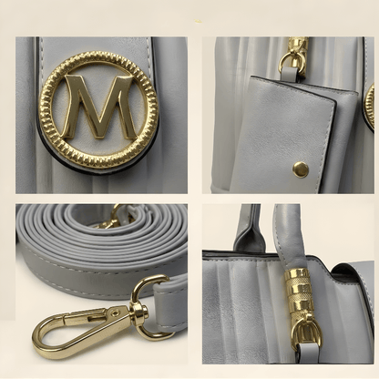 Premium Quilted Ladies Hand Bag With Pouch ZTS-CR-141