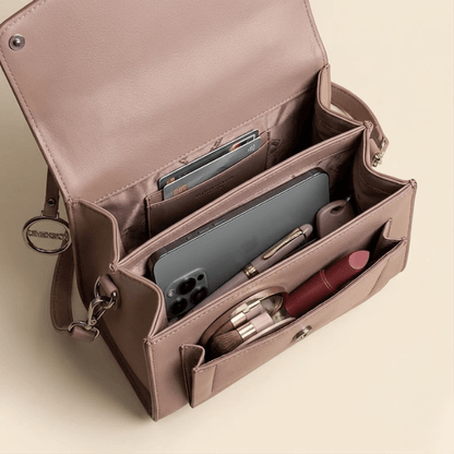 Handbag  for ladies perimium design and elegent lock ZTS-CR-084