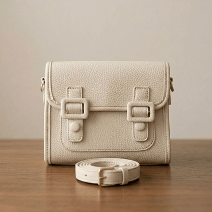 Square Messenger Ladies Crossbody Matching Buckles ZTS-CR-164