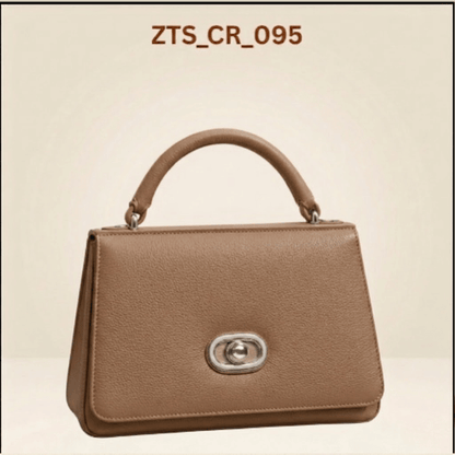Handbag for ladies with long strapes premium quality handbag ZTS-CR-095