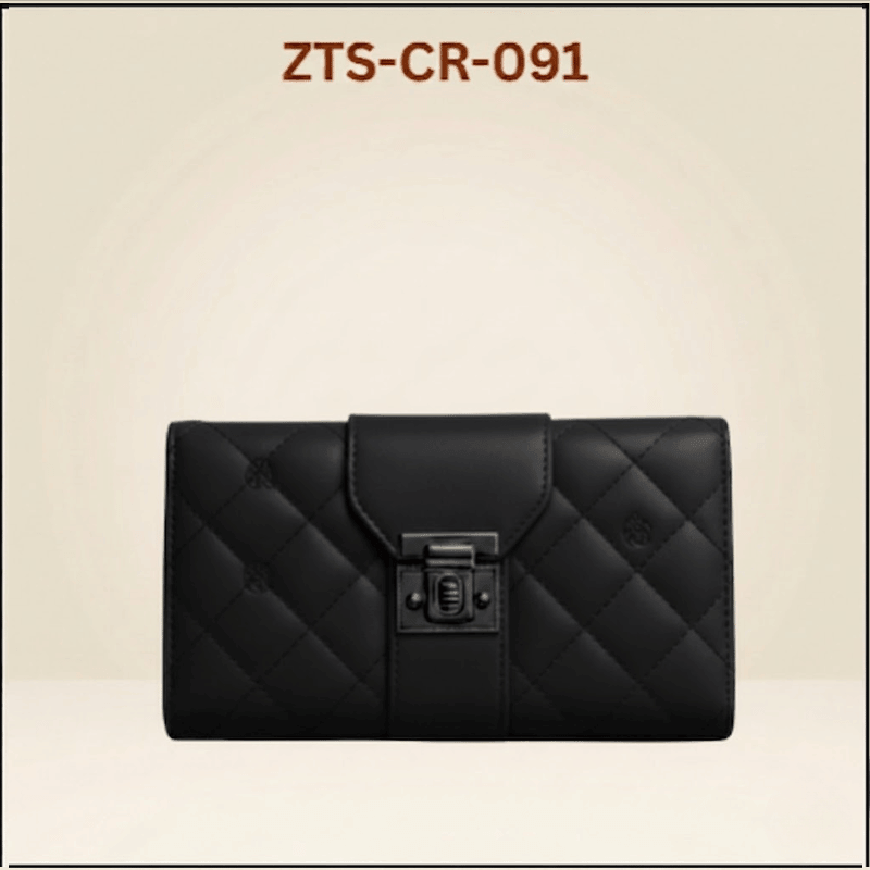 Elegant Pista Green Quilted Handbag ZTS-CR-091
