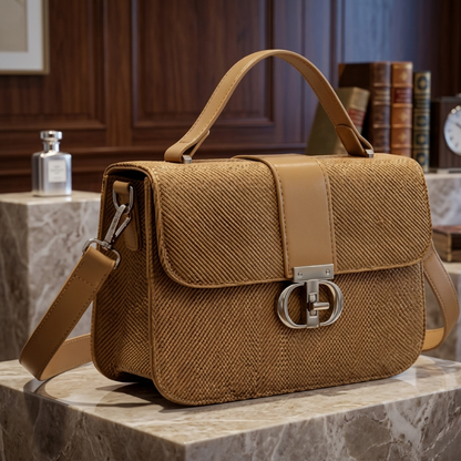 Zeenat Styles Premium Textured  Handbag for Women ZTS-CR-136