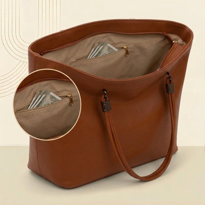 Handbag Vegan Leather, Stylish, Tote. ZTS-CR-043