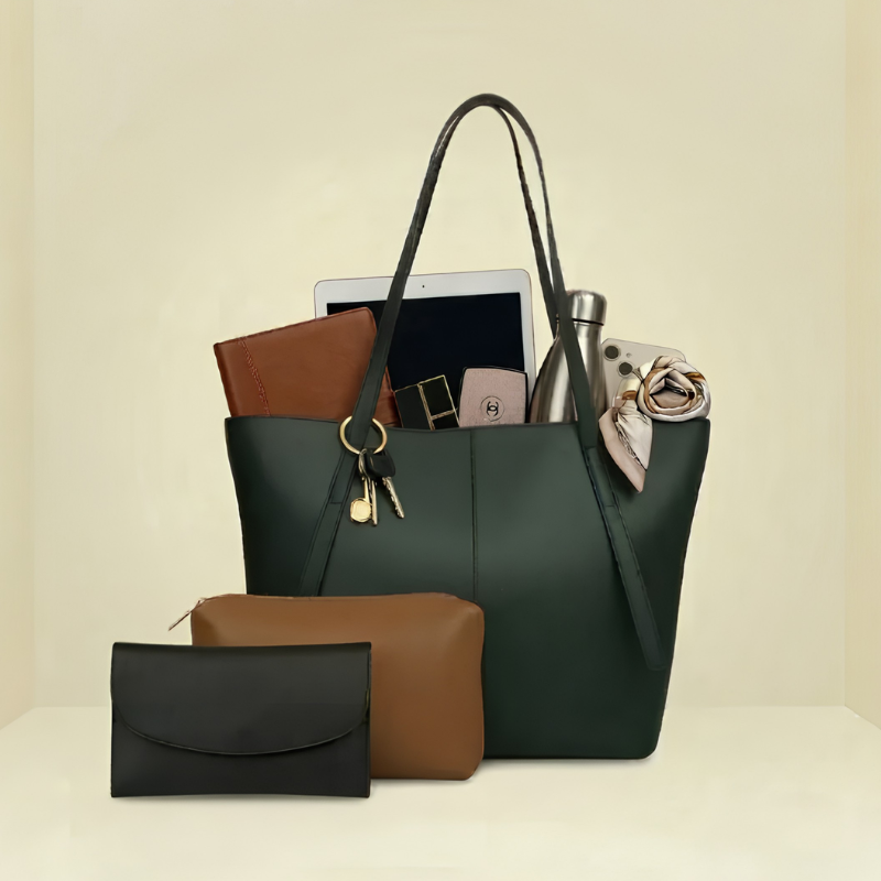 Tote Bag Premium 3-Piece Essential Set ZTS-CR-054