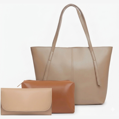 Tote Bag Premium 3-Piece Essential Set ZTS-CR-054