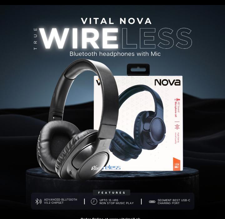 Over-Ear Bluetooth 5.3 Headphones - 40mm Driver