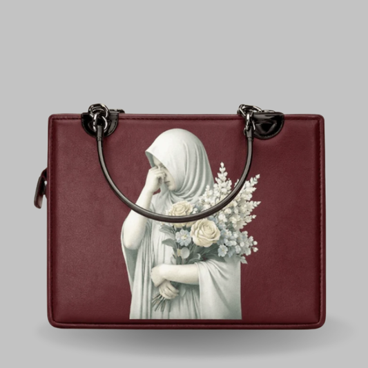 Canvas bag Chic Floral Hijabi Printed Bag ZTS-CR-079