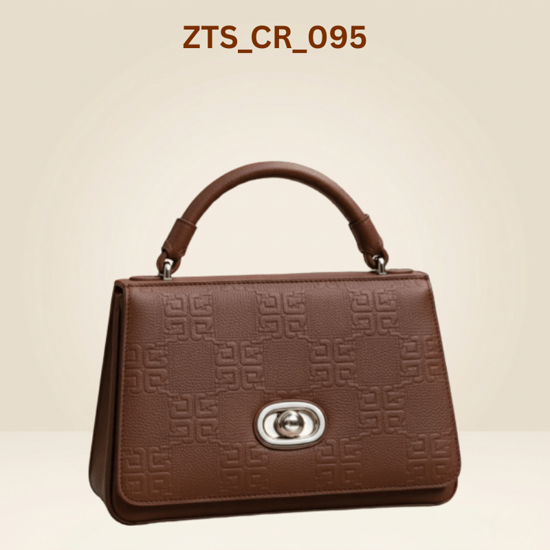 Handbag for ladies with long strapes premium quality handbag ZTS-CR-095