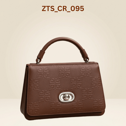 Handbag for ladies with long strapes premium quality handbag ZTS-CR-095