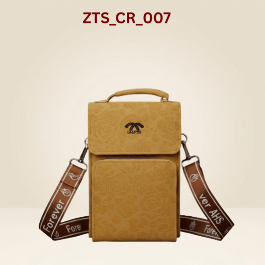 Crossbody Bag for women Premium Mustard Crossbody Bag with Signature Wide Strap ZTS-CR-007