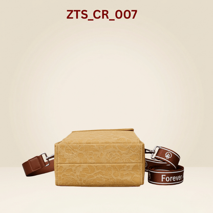 Crossbody Bag for women Premium Mustard Crossbody Bag with Signature Wide Strap ZTS-CR-007