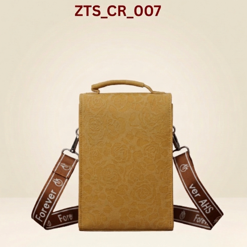 Crossbody Bag for women Premium Mustard Crossbody Bag with Signature Wide Strap ZTS-CR-007