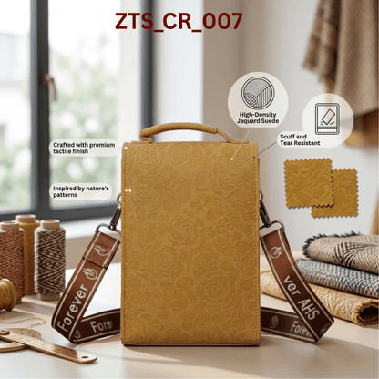 Crossbody Bag for women Premium Mustard Crossbody Bag with Signature Wide Strap ZTS-CR-007