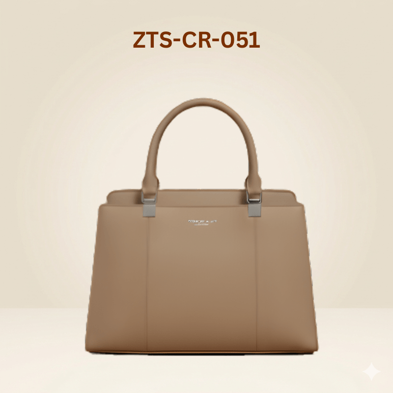 Handbag for ladies and women elegent design with long strap  ZTS-CR-051