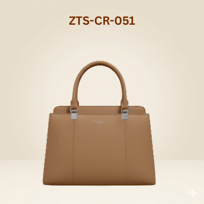 Handbag for ladies and women elegent design with long strap  ZTS-CR-051