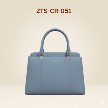 Handbag for ladies and women elegent design with long strap  ZTS-CR-051