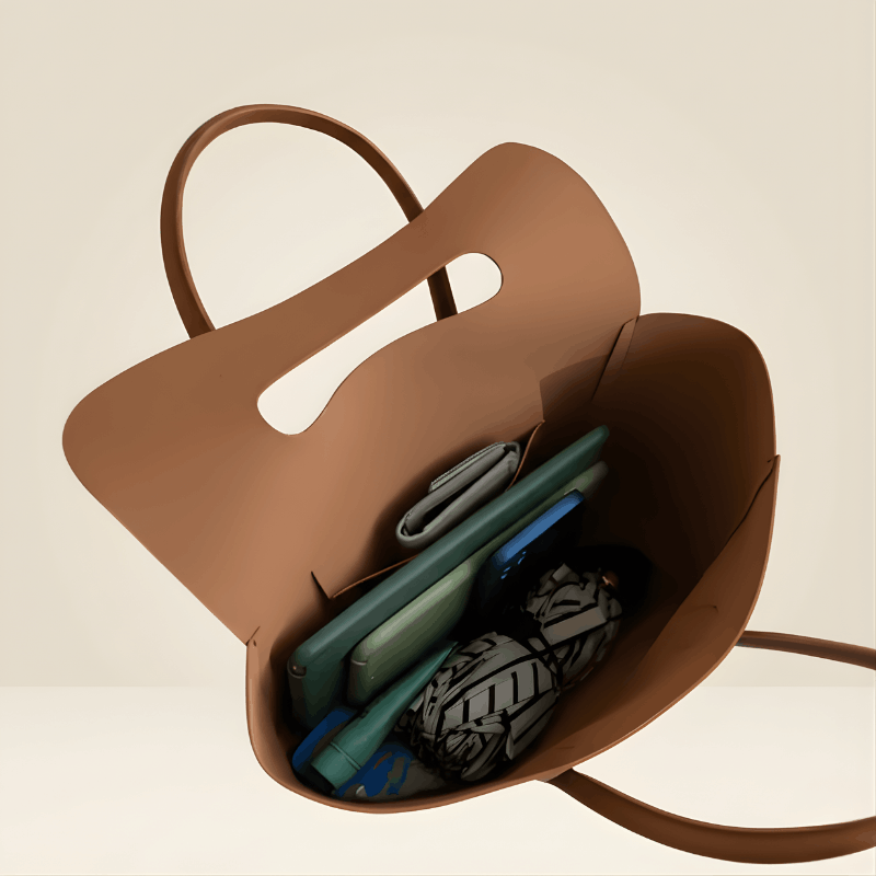 Shoulder Bag,  Premium Tan Vegan ladies handbag (ZTS-CR-066)