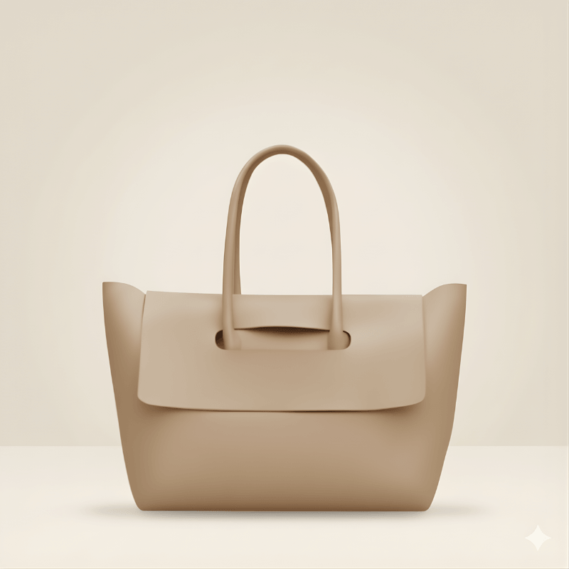 Shoulder Bag,  Premium Tan Vegan ladies handbag (ZTS-CR-066)