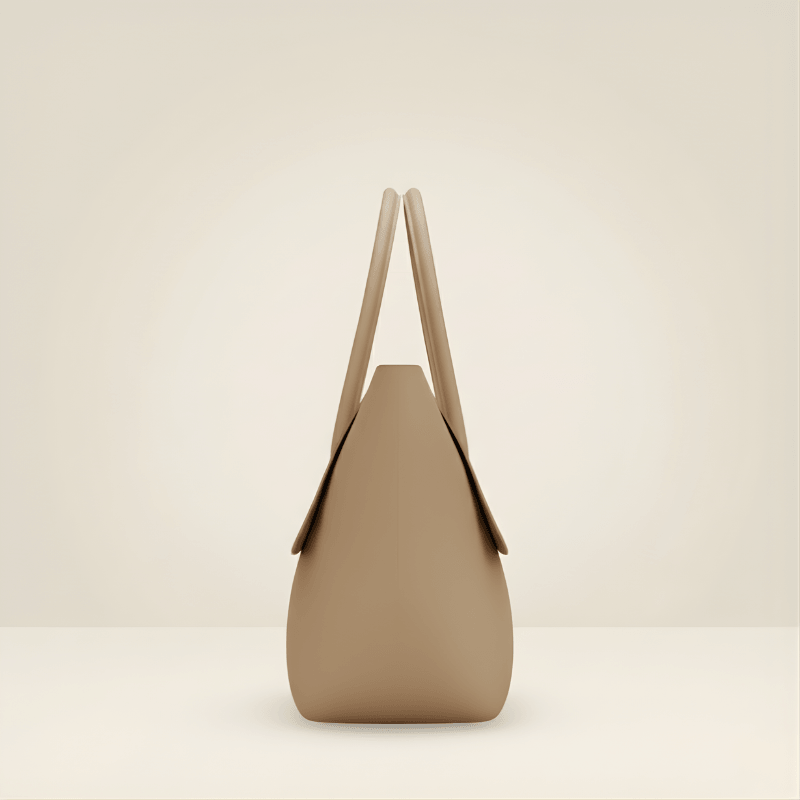 Shoulder Bag,  Premium Tan Vegan ladies handbag (ZTS-CR-066)