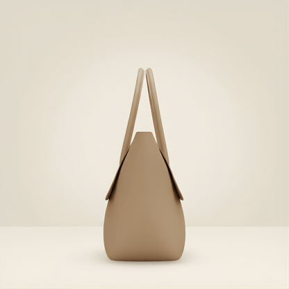 Shoulder Bag,  Premium Tan Vegan ladies handbag (ZTS-CR-066)