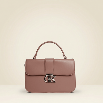 Handbag Modern Chic Black Top-Handle Bag ZTS_CR_127