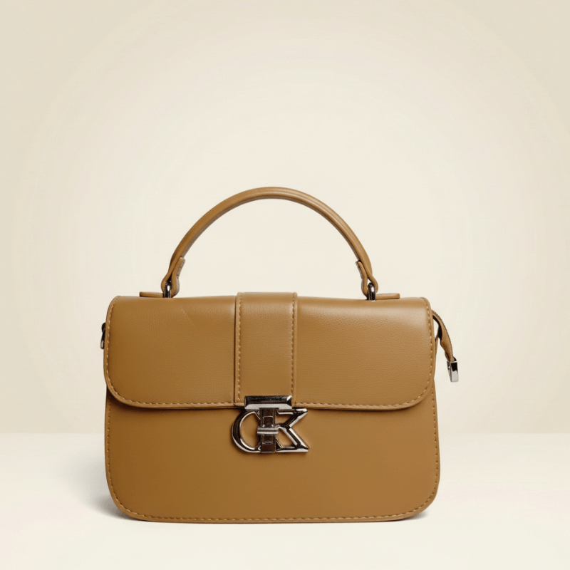 Handbag Modern Chic Black Top-Handle Bag ZTS_CR_127