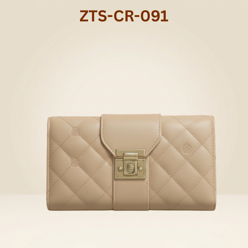 Elegant Pista Green Quilted Handbag ZTS-CR-091