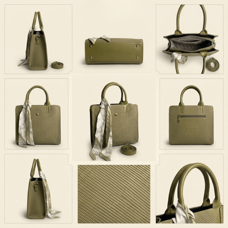 Tote bag for ladies Luxury Tote Minimalist Design ZTS-CR-145