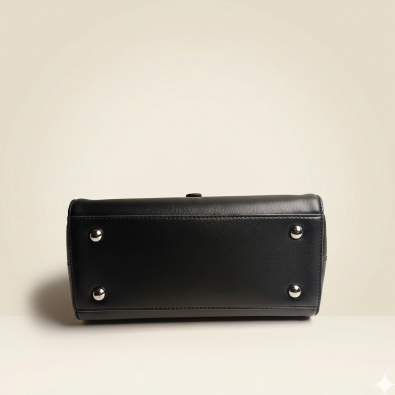 Modern Handbag Statement Fur-Handle Bag ZTS-CR-137