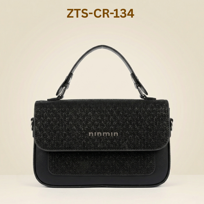 Crossbody Bag Designer Style Woven Satchel with Top Handle ZTS-CR-134