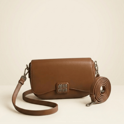 Chic Tan Structured Handbag – Zeenat Styles ZTS-CR-138