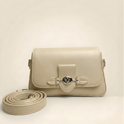 Luxury Structured Ladies Shoulder Bag Metallic Lock ZTS-CR-143