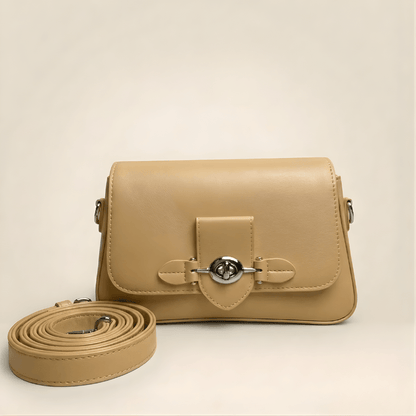 Luxury Structured Ladies Shoulder Bag Metallic Lock ZTS-CR-143