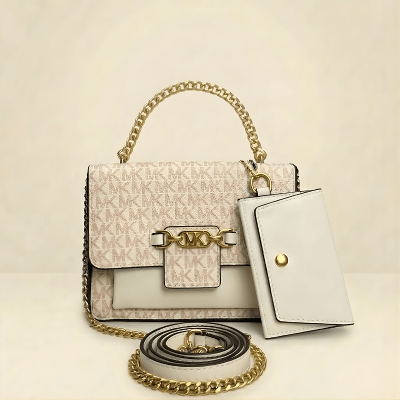 Handbag Signature Monogram Crossbody Bag with Mini Pouch ZTS-CR-147