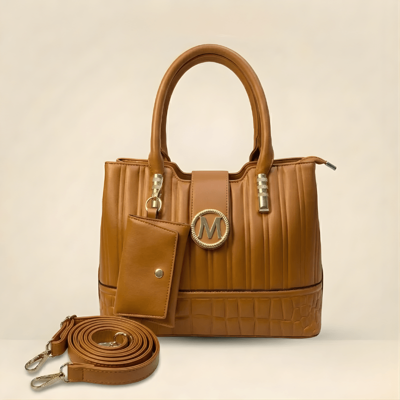 Premium Quilted Ladies Hand Bag With Pouch ZTS-CR-141