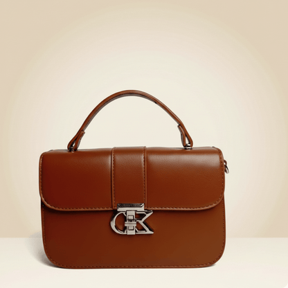 Handbag Modern Chic Black Top-Handle Bag ZTS_CR_127
