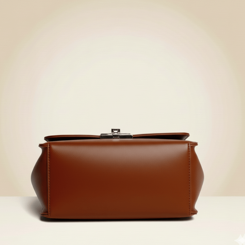 Handbag Modern Chic Black Top-Handle Bag ZTS_CR_127