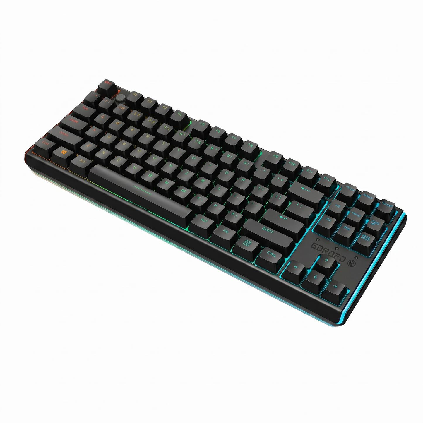 Premium RGB Keyboard for Gamers – Stylish Backlight & Smooth Typing
