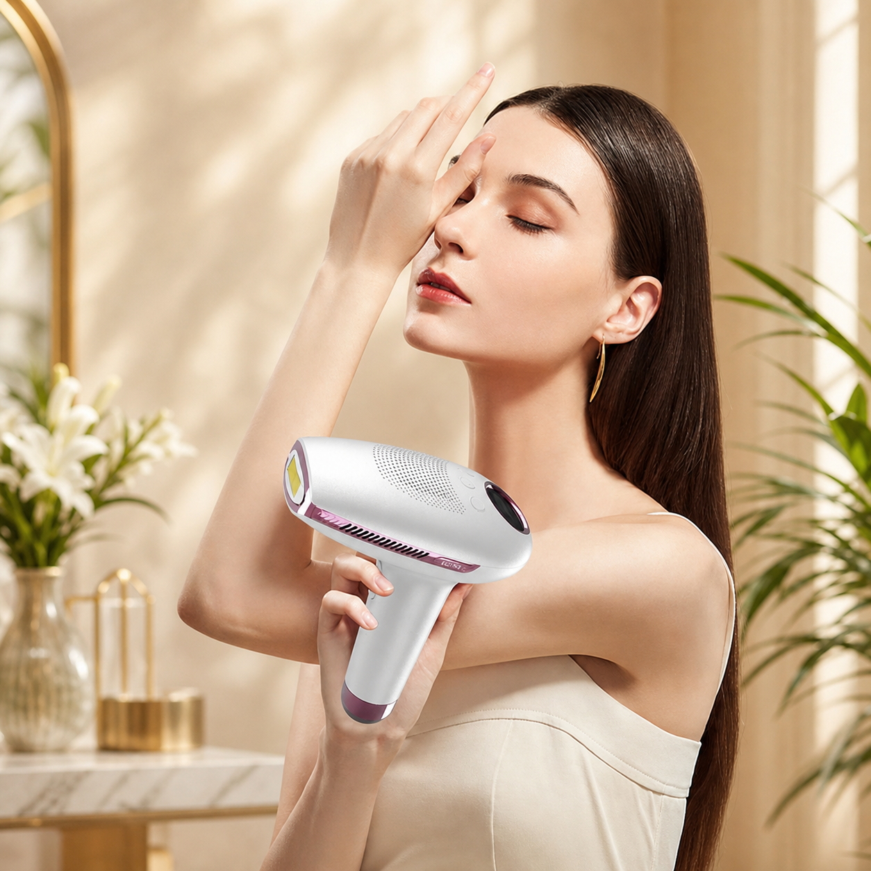 Smart Laser Hair Removal Device with Multiple Modes