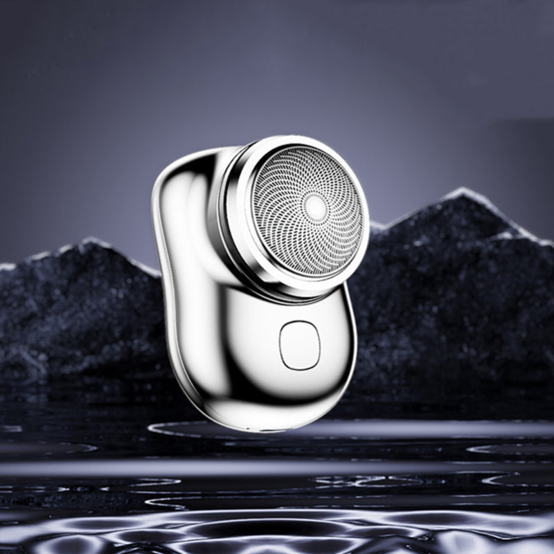 Mini Electric Travel Shaver For Men Pocket Size Washable Rechargeable Portable Painless Cordless Trimmer