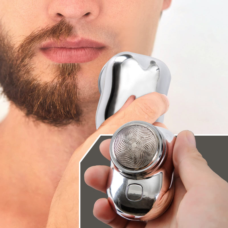Mini Electric Travel Shaver For Men Pocket Size Washable Rechargeable Portable Painless Cordless Trimmer