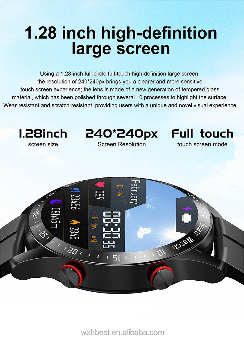 Stay Fit & Stylish – Smart Watch for men with Long Battery