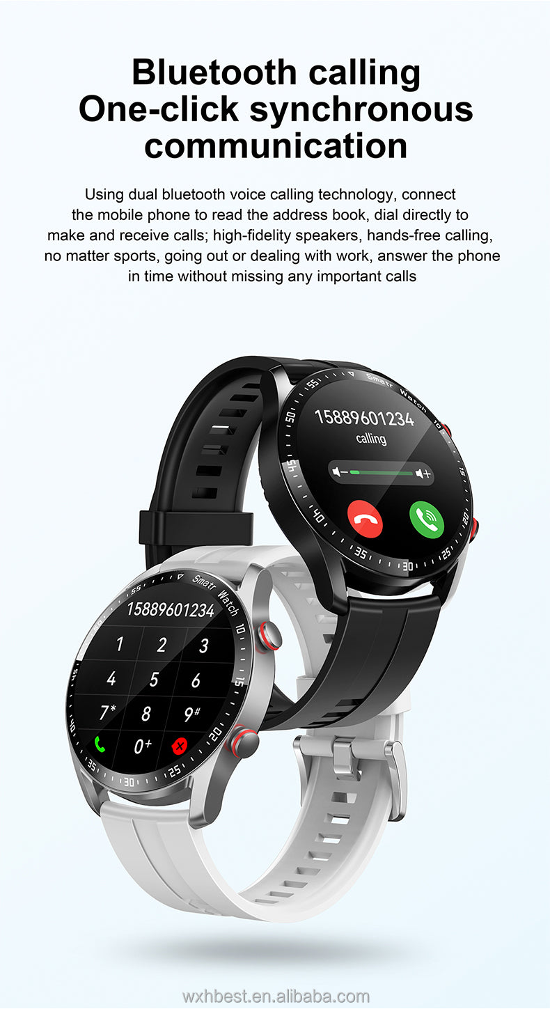 Stay Fit & Stylish – Smart Watch for men with Long Battery