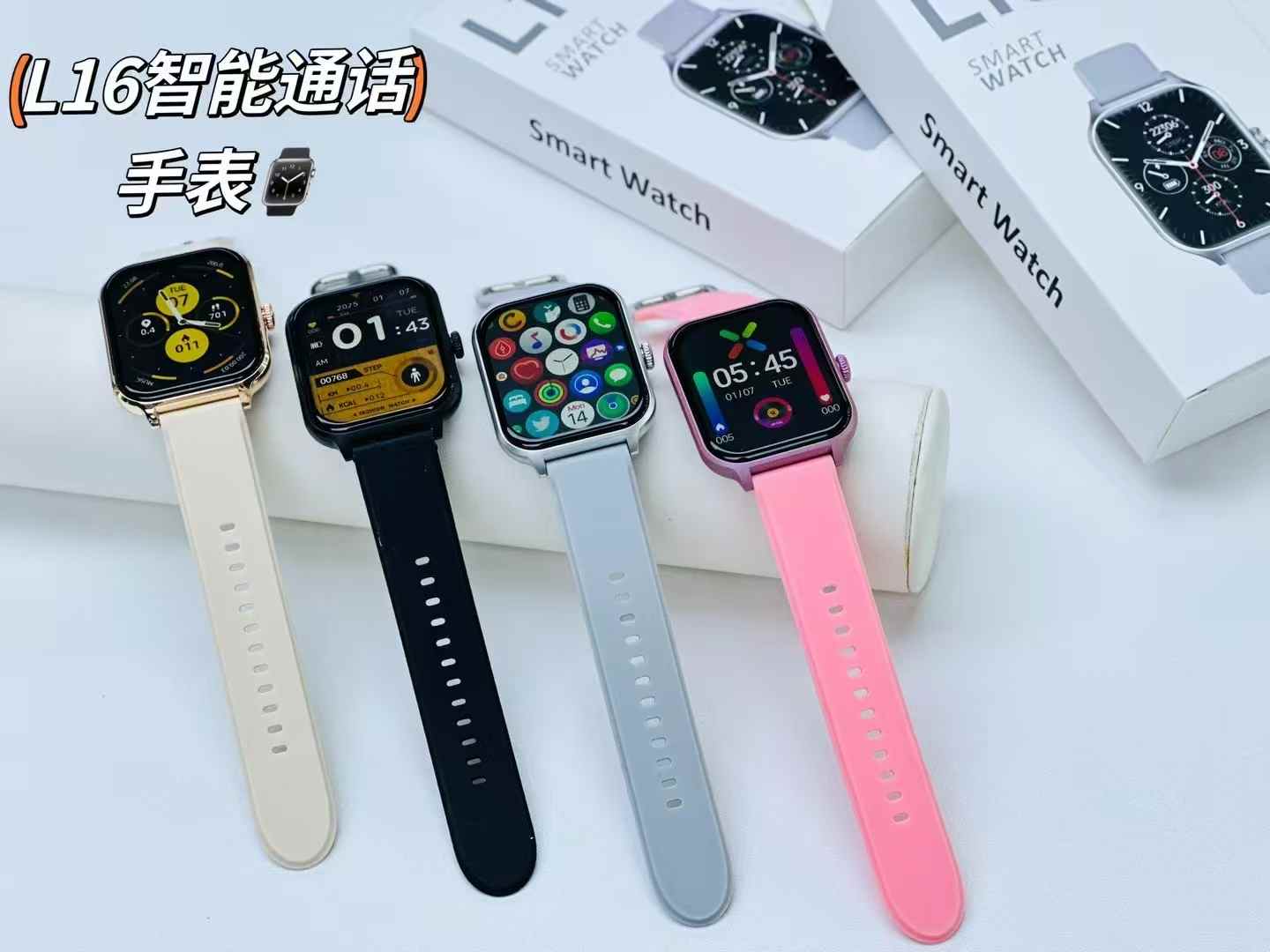 Luxury Women Smart Watch – Stylish Bluetooth Fitness Tracker for Girls