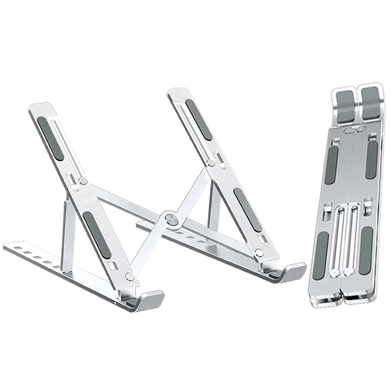 Adjustable Laptop Stand – Foldable Aluminum Laptop Holder for Desk