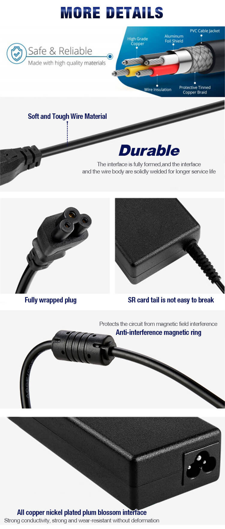 Smart Charging Adapter – Intelligent Power Supply for Laptop & Devices