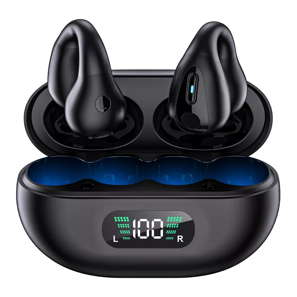 Wireless Bluetooth Earbuds with LED Display – Mini Comfortable TWS Headset