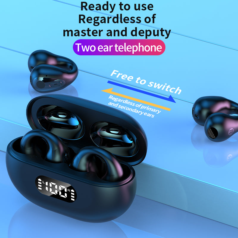 Wireless Bluetooth Earbuds with LED Display – Mini Comfortable TWS Headset