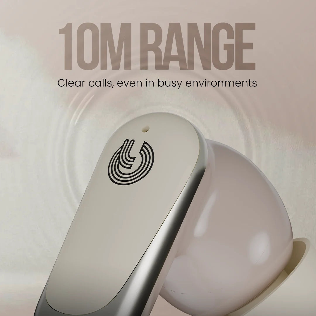 YoPod Vibe Wireless Earbuds – Bluetooth 5.3, 13mm Bass Boost, 30 Hours Playback
