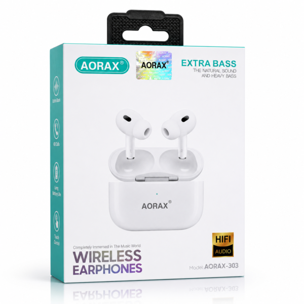 Aorax Wave 303 Extra Bass Wireless Earbuds